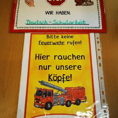 Frühstück 1. Schularbeit