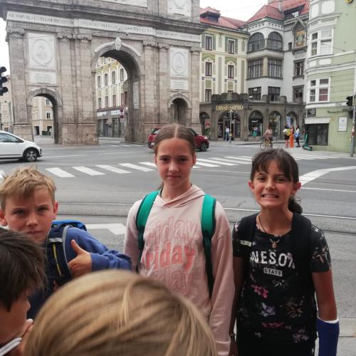 Innsbruck-Fahrt: Triumphpforte