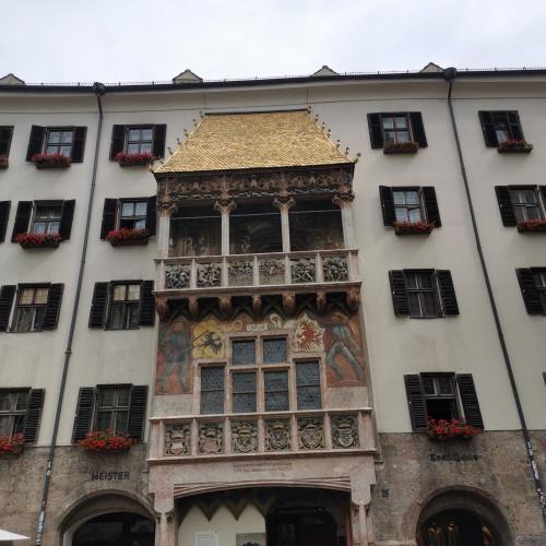 Innsbruck-Fahrt: Altstadt mit dem Goldenen Dachl