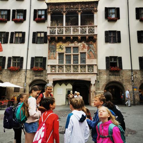 Innsbruck-Fahrt: Altstadt mit dem Goldenen Dachl