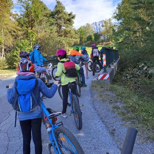 Wir radeln zurück nach Wildermieming