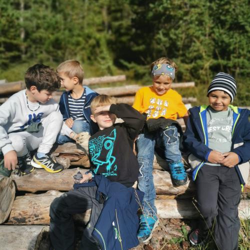 auch präparierte Tiere wurden den Kindern gezeigt