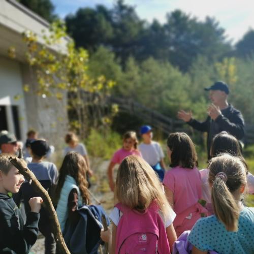 Vor der der Wasserfassungsanlage