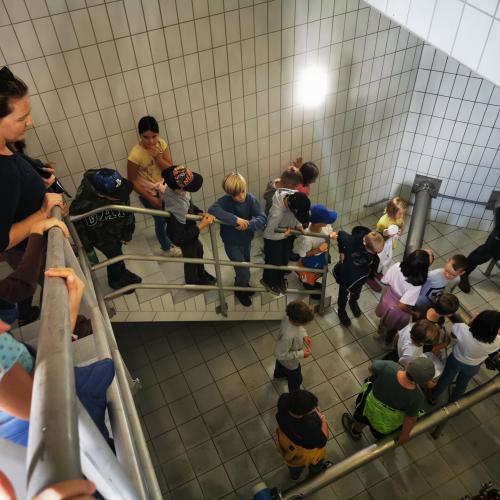 In der der Wasserfassungsanlage