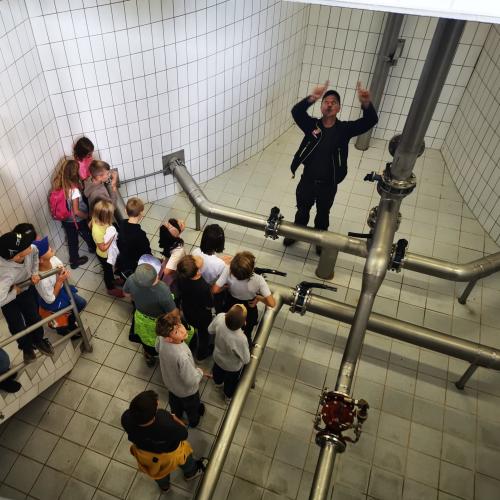 In der der Wasserfassungsanlage