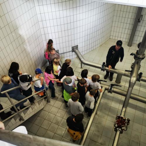 In der der Wasserfassungsanlage