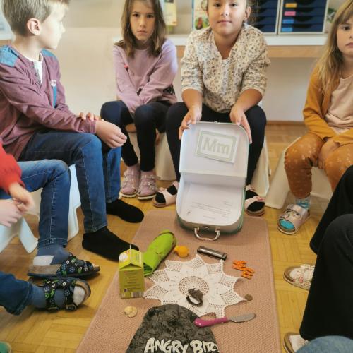 Buchstabenkoffer "M"