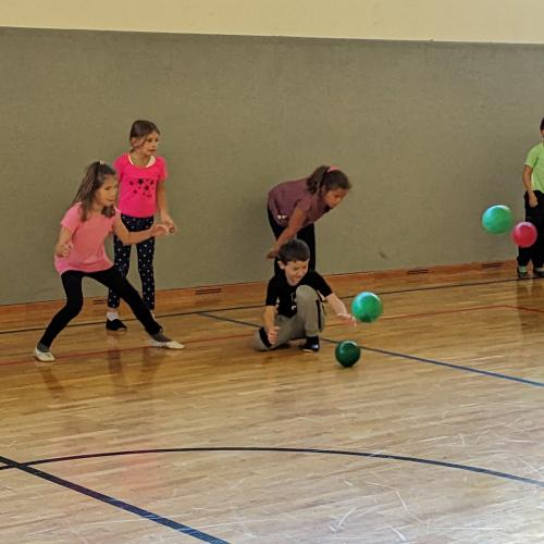 Balltraining im Turnunterricht 