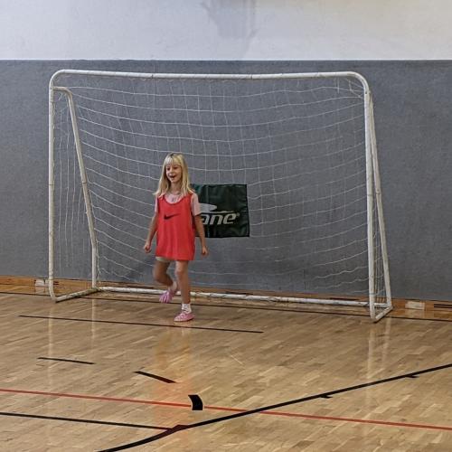 Fußballtraining - Torfrau