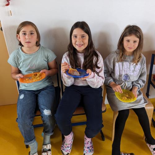 Den Kinder schmeckte es sehr.