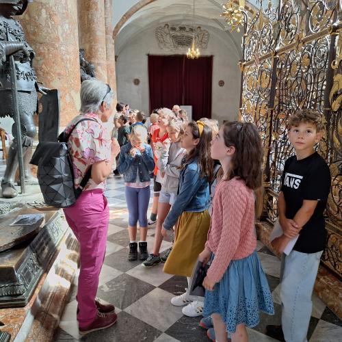 Führung in der Schwarzen Mander Kirche mit Frau Fuchsig