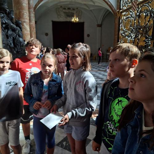 Führung in der Schwarzen Mander Kirche mit Frau Fuchsig