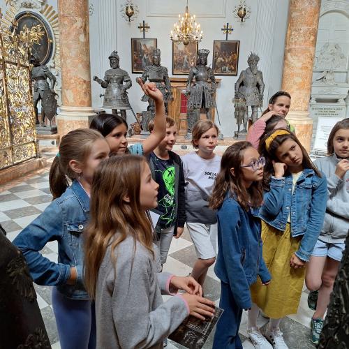 Führung in der Schwarzen Mander Kirche mit Frau Fuchsig