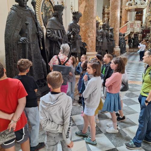 Führung in der Schwarzen Mander Kirche mit Frau Fuchsig