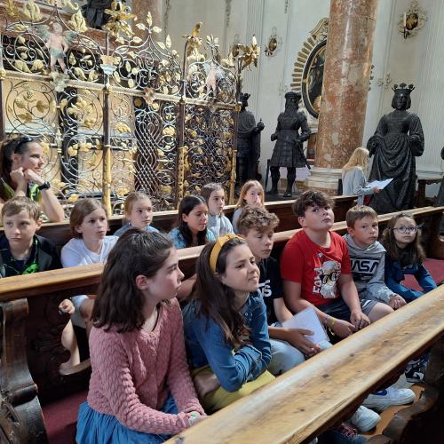 Führung in der Schwarzen Mander Kirche mit Frau Fuchsig