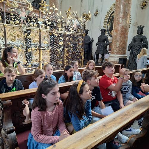 Führung in der Schwarzen Mander Kirche mit Frau Fuchsig