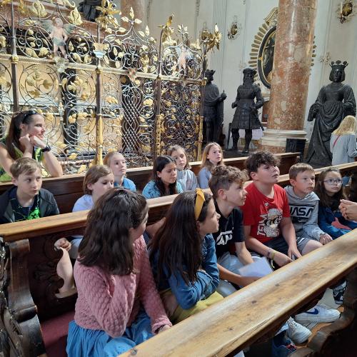 Führung in der Schwarzen Mander Kirche mit Frau Fuchsig