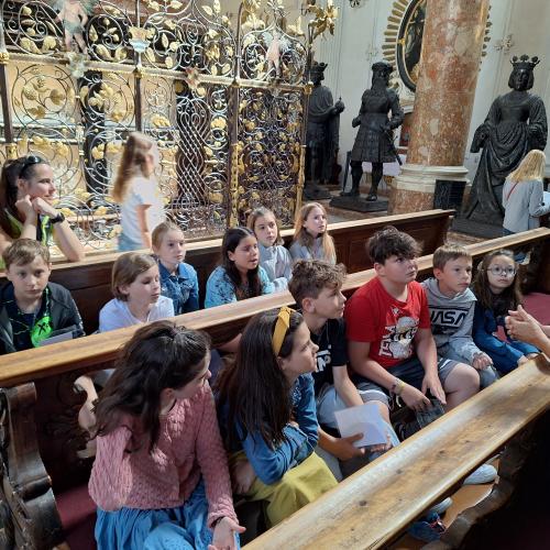 Führung in der Schwarzen Mander Kirche mit Frau Fuchsig