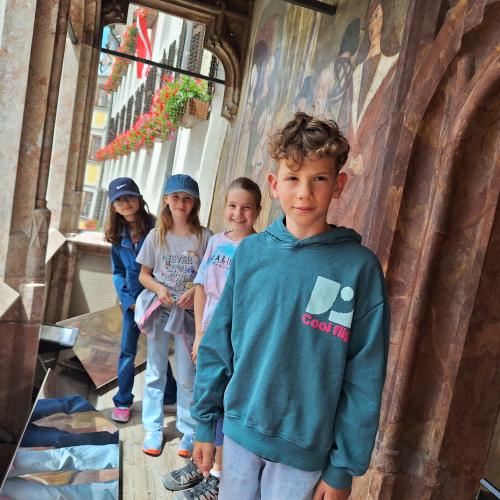 Am Goldenen Dachl Balkon