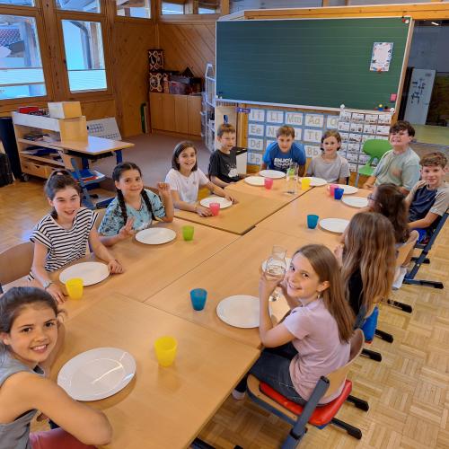 Warten auf die Pizza