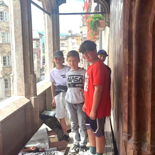 Am Goldenen Dachl Balkon