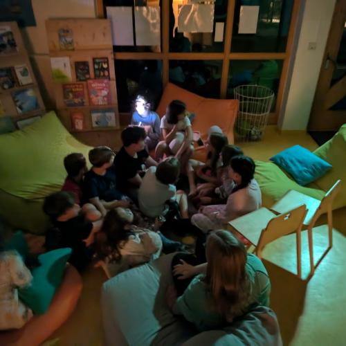 Gruselgeschichten erzählen vor dem Schlafen