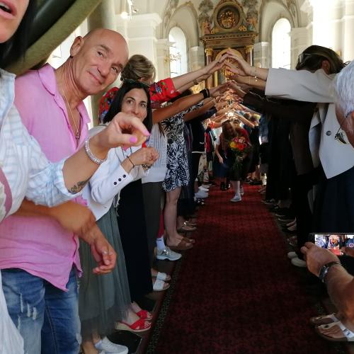 Abschiedsritual am Ende der 4.Stufe 