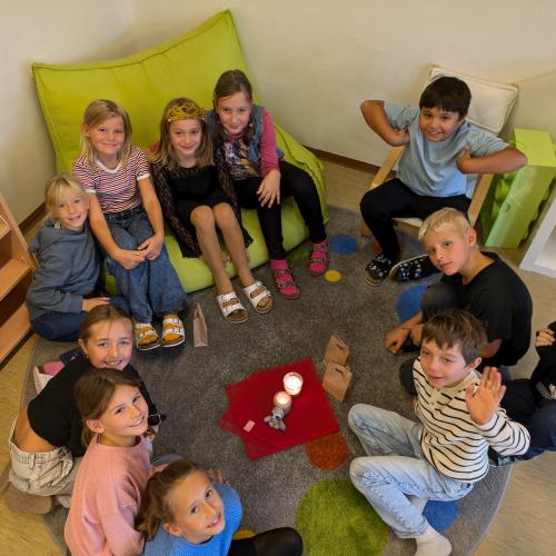 Geburtstagsfeier in der Klasse