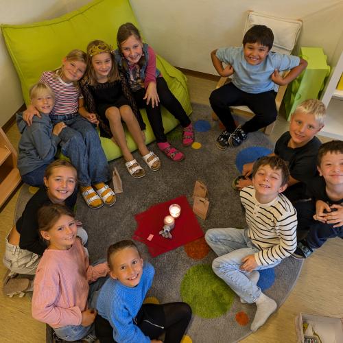 Feiern mit einer Wunschkerze 