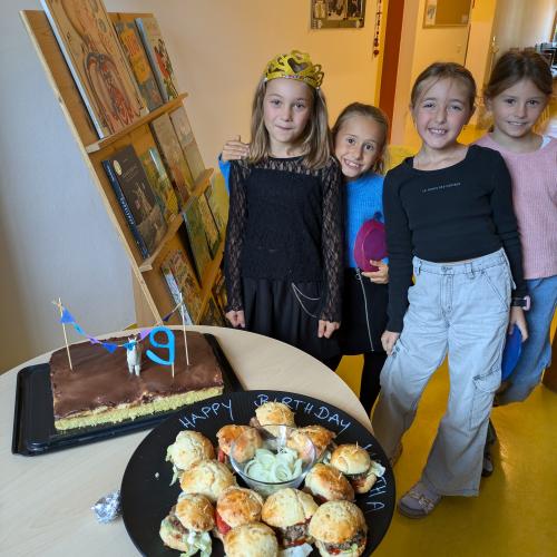 Leckere Geburtstagsburger 