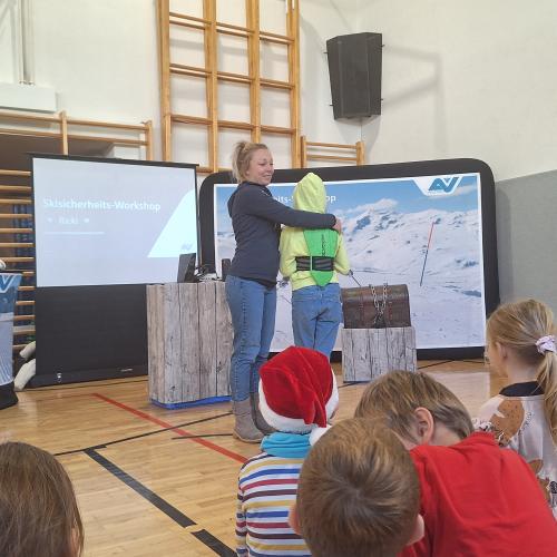 Ski-Sicherheitstraining der AUVA