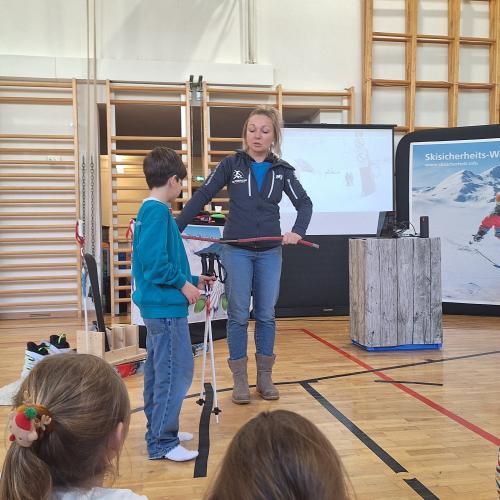 Ski-Sicherheitstraining der AUVA