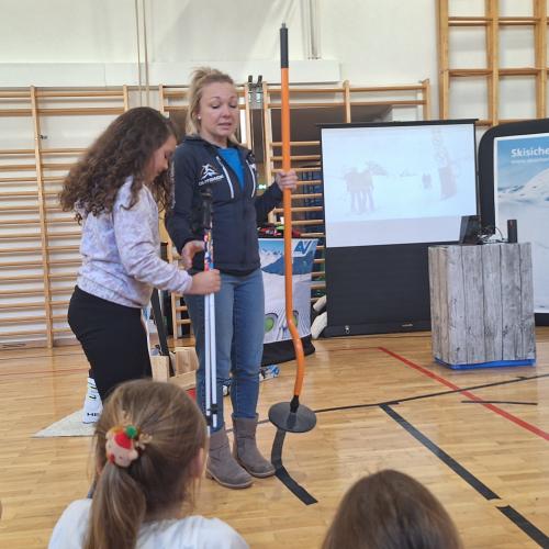 Ski-Sicherheitstraining der AUVA