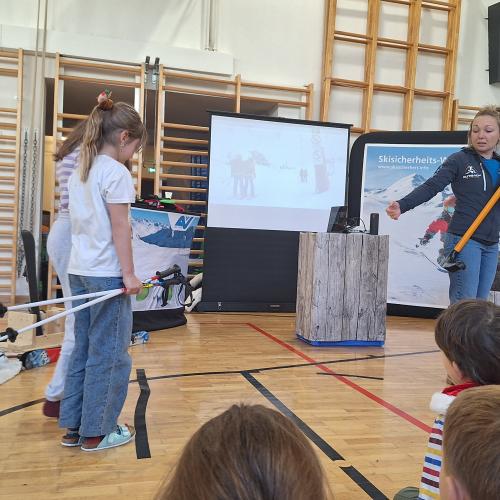 Ski-Sicherheitstraining der AUVA