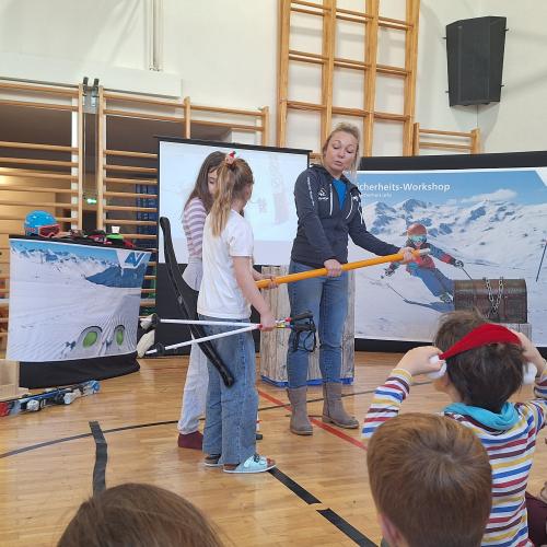 Ski-Sicherheitstraining der AUVA