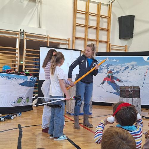 Ski-Sicherheitstraining der AUVA