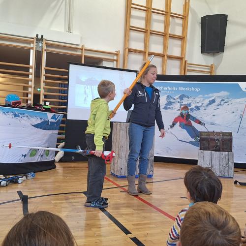 Ski-Sicherheitstraining der AUVA