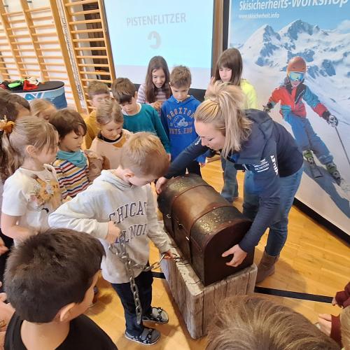 Ski-Sicherheitstraining der AUVA