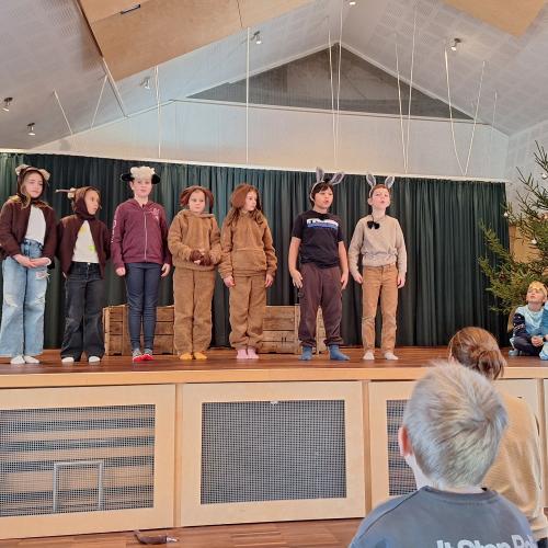 Probe für die Weihnachtsaufführung - Weihnachtsmusical