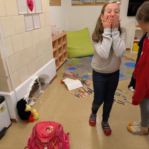 ...und sie haben eine große Unordnung hinterlassen.