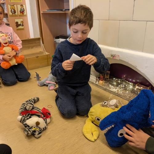 und schon wieder ein Brief vom Wichtel