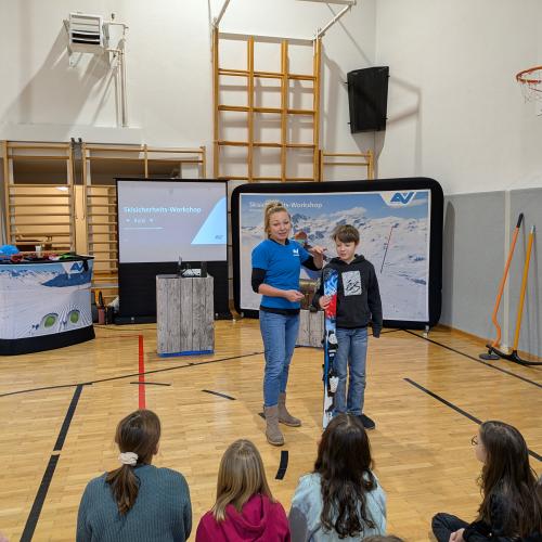 Richtige Größe der Schi beim Schikauf 