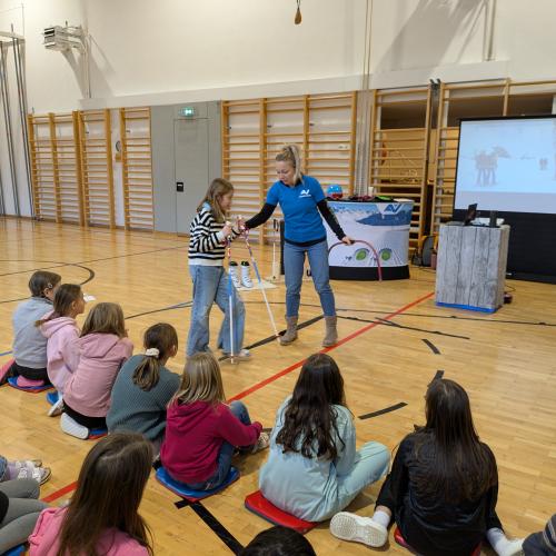 Richtige Handhabung der Stöcke 