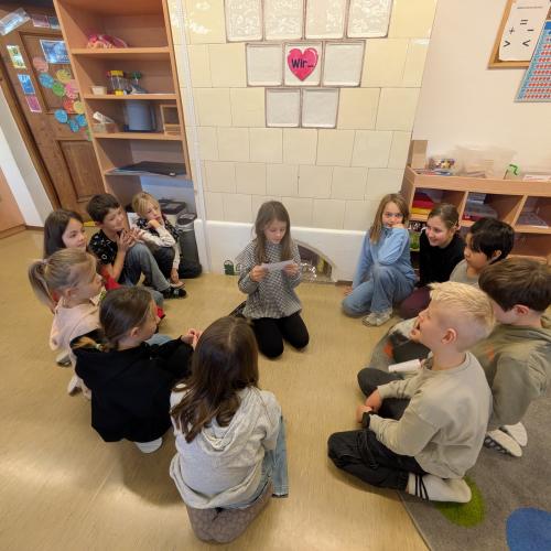 Was steht wohl heute im Brief 