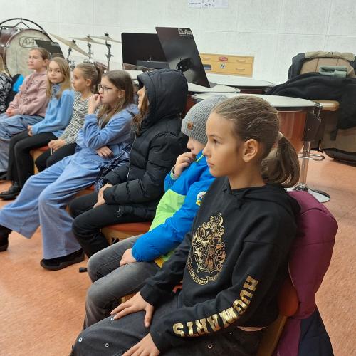 Besuch im Musikprobelokal