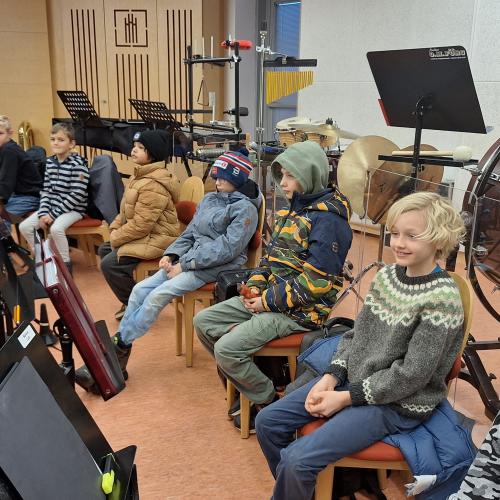 Besuch im Musikprobelokal