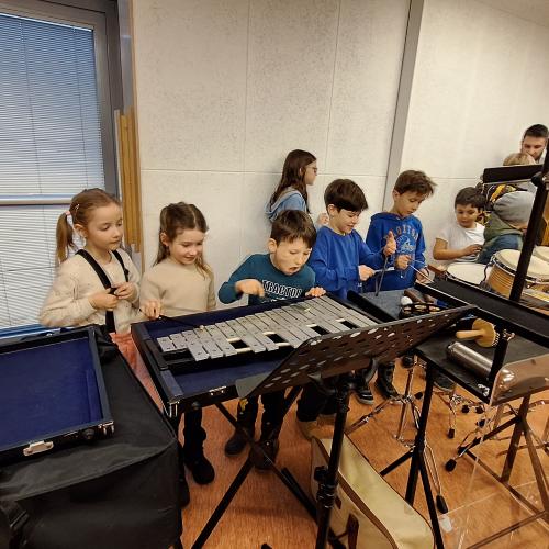 Besuch im Musikprobelokal