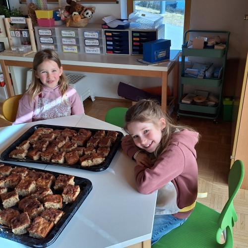 Gesunde Jause der 1. Klasse