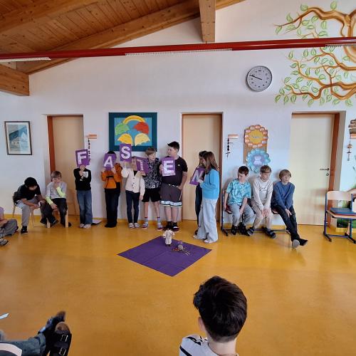 Fastenandacht zum Beginn der Fastenzeit