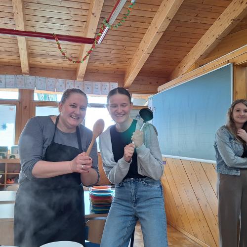 Gesunde Jause der 1. Klasse